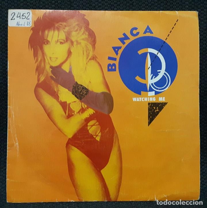 Discos de vinilo: BIANCA - WATCHING ME - SINGLE - PROMOCIONAL - 1988 - Foto 1