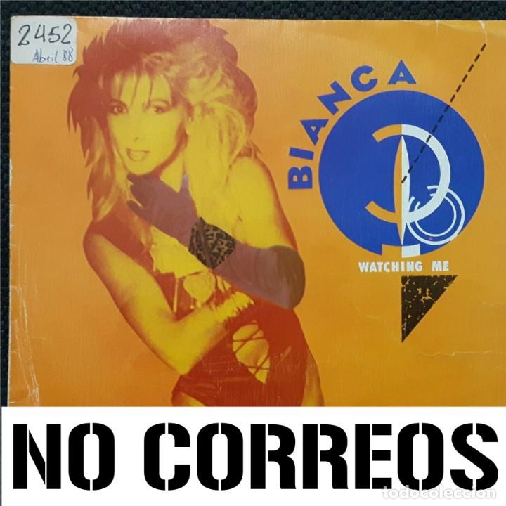 Discos de vinilo: BIANCA - WATCHING ME - SINGLE - PROMOCIONAL - 1988 - Foto 2