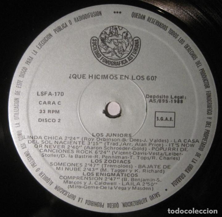 Discos de vinilo: &iquest;Qu&eacute; Hicimos En Los 60? 2x Lp - Foto 7