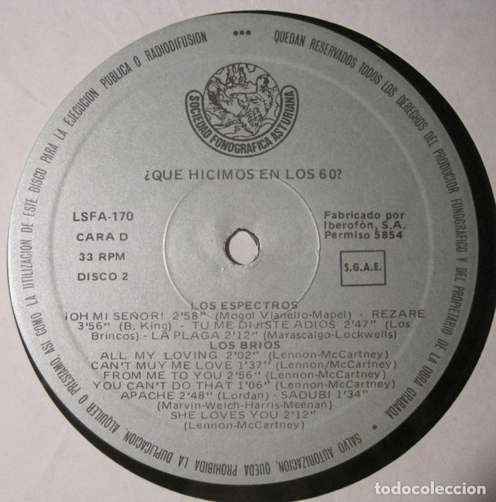 Discos de vinilo: &iquest;Qu&eacute; Hicimos En Los 60? 2x Lp - Foto 8