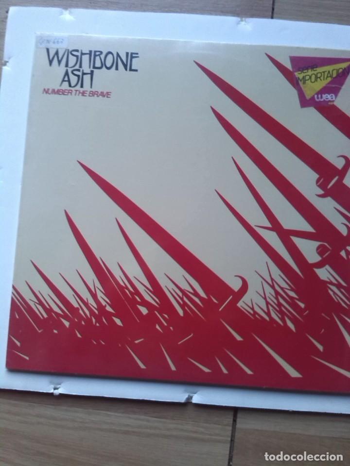 Discos de vinilo: WISHBONE ASH NUMBER THE BRAVE - Foto 1