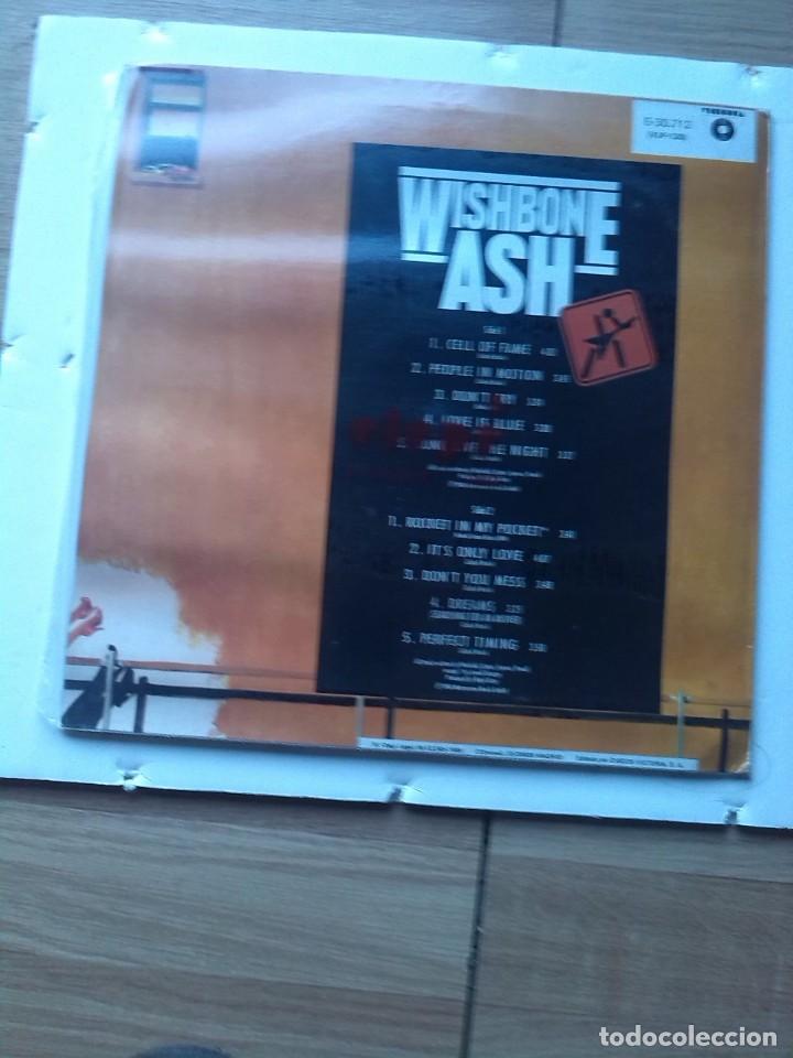 Discos de vinilo: WISHBONE ASH RAW TO THE BONE - Foto 2