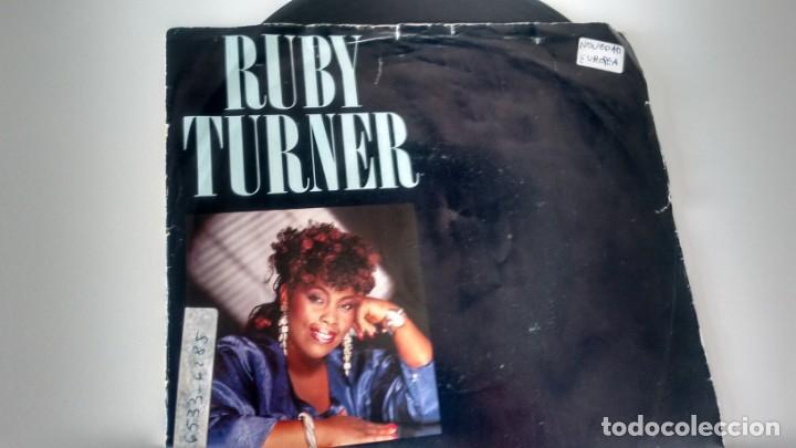 Discos de vinilo: SINGLE (VINILO) DE RUBY TURNER A&Ntilde;OS 80 - Foto 1