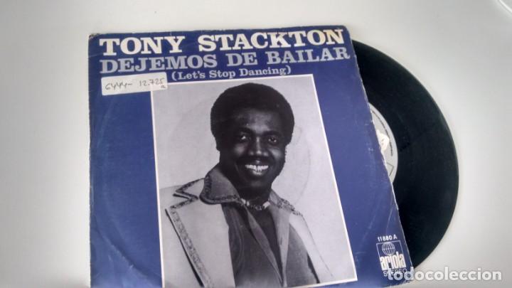 Discos de vinilo: SINGLE (VINILO) DE  TONY STACKTON A&Ntilde;OS 70 - Foto 1