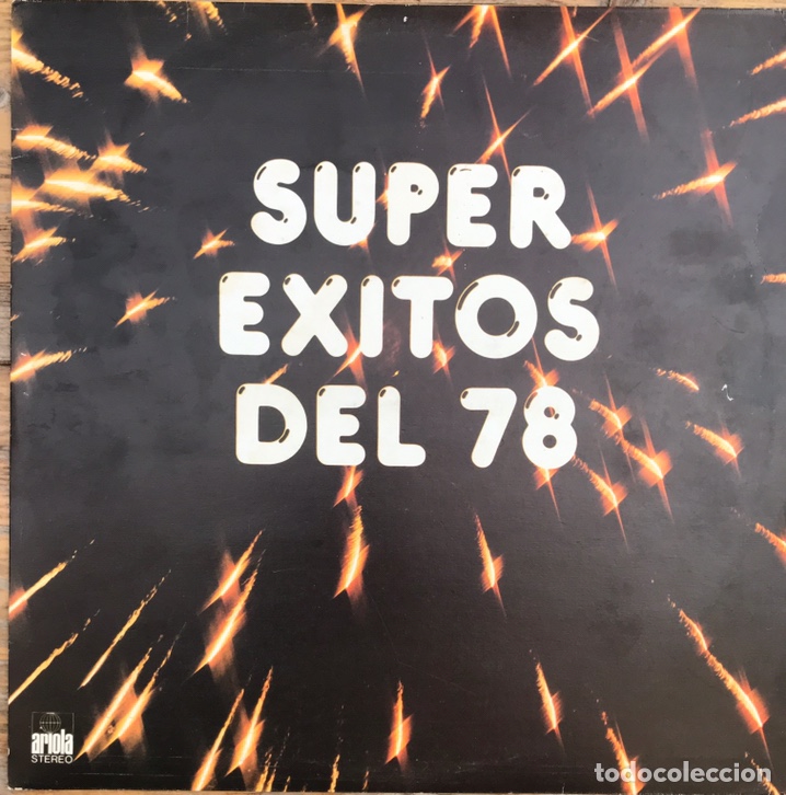 Discos de vinilo: Vinilo LP S&uacute;per exitos del 78 - Foto 1