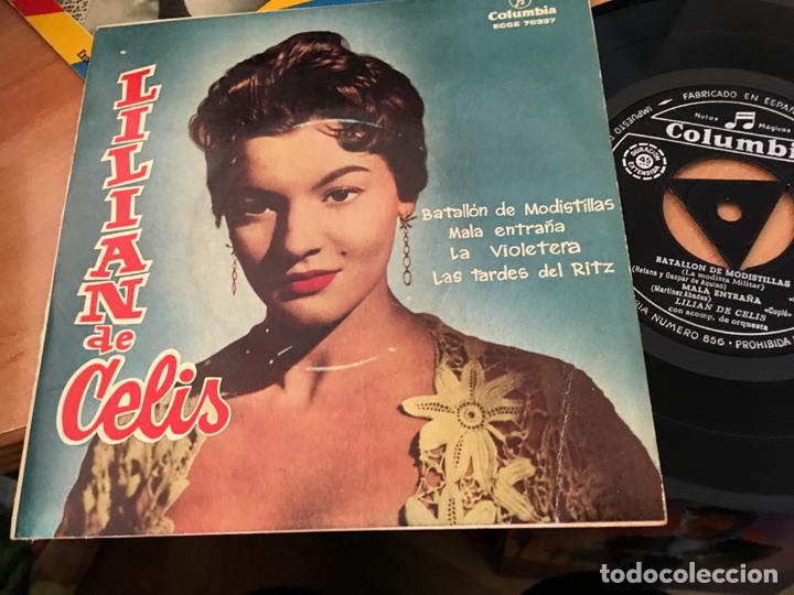 Discos de vinilo: LOTE 4 EP LILIAN DE CELIS (EPI15) - Foto 3