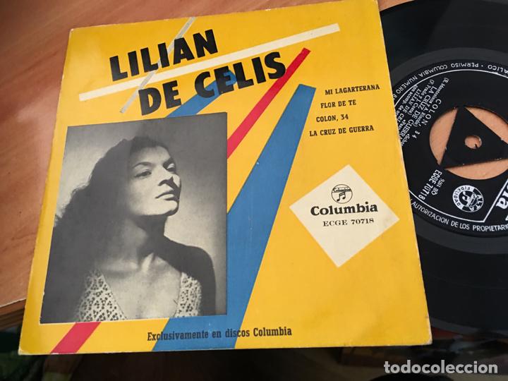 Discos de vinilo: LOTE 4 EP LILIAN DE CELIS (EPI15) - Foto 5
