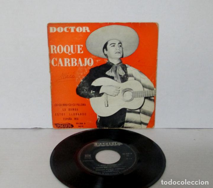 Disques de vinyle: DOCTOR ROQUE CARBAJO - CU-CU-RRU-CU-CU PALOMA / ESPA&Ntilde;A MIA + 2 -EP- PACIFIC S/F FRANCE 90.308 RARE