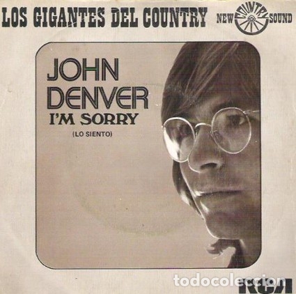 Discos de vinilo: JOHN DENVER - IM SORRY SINGLE 7 - Foto 1