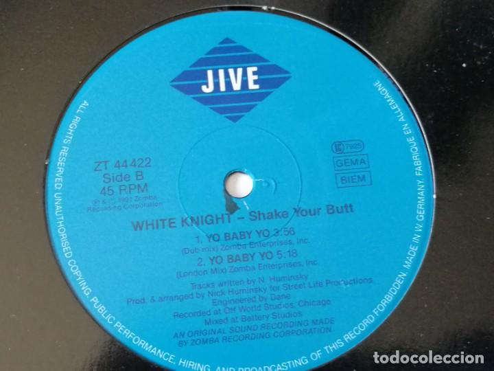 Discos de vinilo: White Knight - Shake Your Butt - 1991 - Foto 2