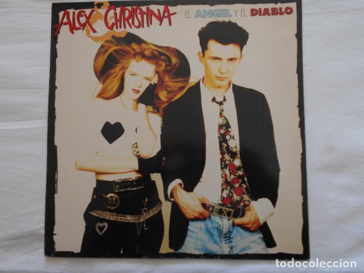 Discos de vinilo: ALEX Y CHRISTINA // EL ANGEL Y EL DIABLO - Foto 1