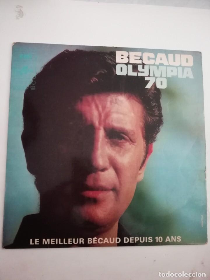 Discos de vinilo: GILBERT BECAUD OLYMPIA 70 - Foto 1