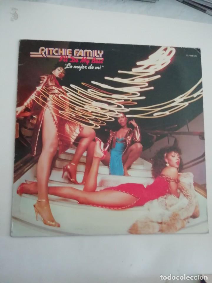 Discos de vinilo: RITCHIE FAMILY I&acute;LL DO MY BEST - Foto 1