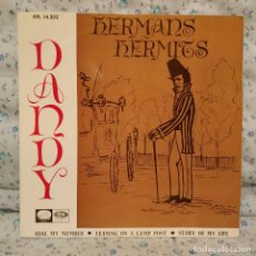Discos de vinilo: HERMAN'S HERMITS - DANDY + 3 RARO EP EDICIÓN ORIGINAL SPAIN DEL AÑO 1966 EN MUY BUEN ESTADO. Lote 158621966