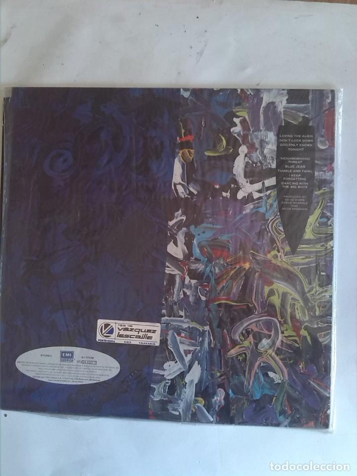 Discos de vinilo: DAVID BOWIE TONIGHT 1984 INSERT - Foto 2