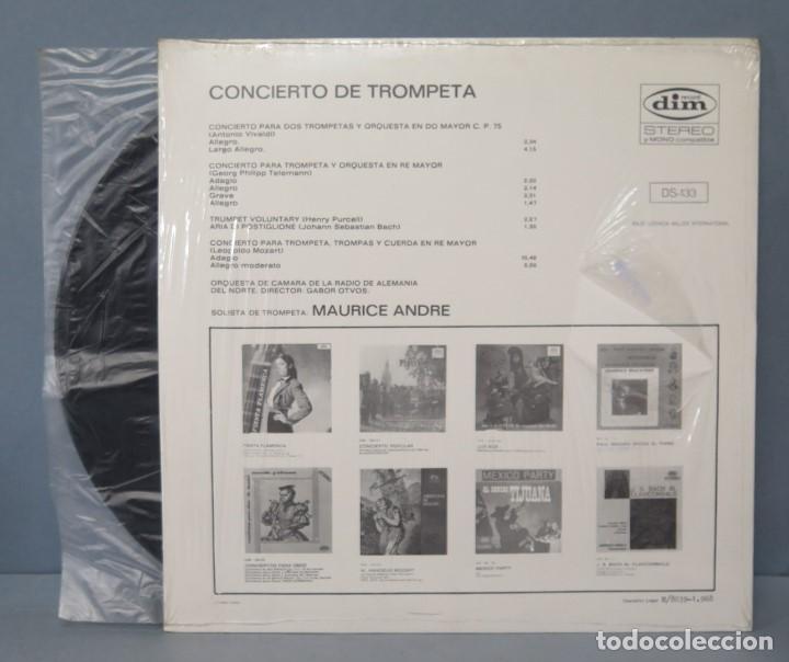 Discos de vinilo: LP. CONCIERTO DE TROMPETA. MAURICE ANDRE - Foto 2
