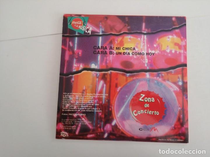 Discos de vinilo: YO LA VI PRIMERO-SINGLE MI CHICA-NUEVO - Foto 2