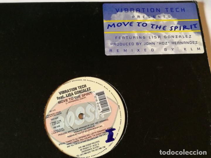 Discos de vinilo: Vibration Tech - Move To The Spirit - 1996 - Foto 1