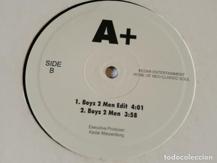 Discos de vinilo: A+ - Up Top NY / Boyz 2 Men - Foto 2