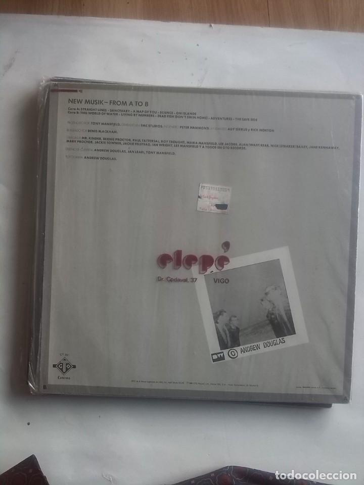 Discos de vinilo: NEW MUSIK - FROM A TO B - Foto 2