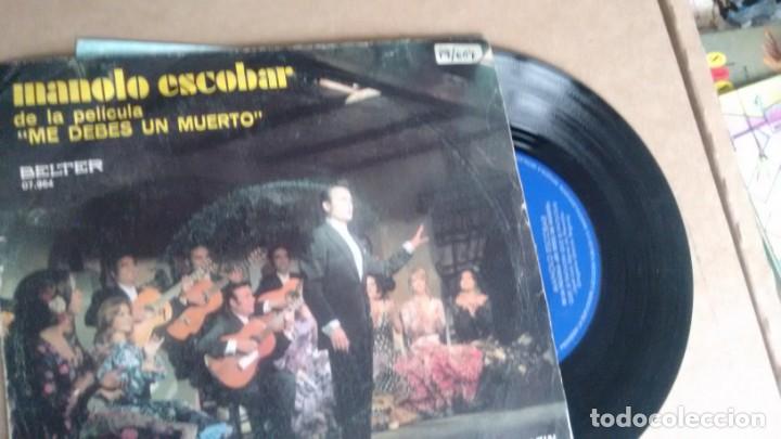 Discos de vinilo: SINGLE (VINILO) DE MANOLO ESCOBAR A&Ntilde;OS 70 - Foto 1