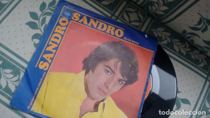 Discos de vinilo: SINGLE (VINILO) DE  SANDRO A&Ntilde;OS 70 - Foto 1