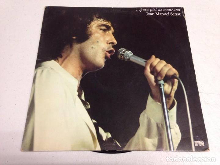 Discos de vinilo: Joan Manuel Serrat &lrm;&ndash; ... Para Piel De Manzana - Foto 1