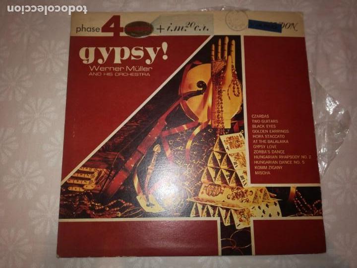 Discos de vinilo: LP GYPSY! WERNER M&Uuml;LLER Y SU ORQUESTA - Foto 1