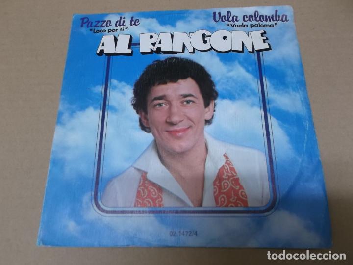 Dischi in vinile: AL RANGIONE (SN) PAZZO DI TE A&Ntilde;O 1980 &ndash; EDICION PROMOCIONAL