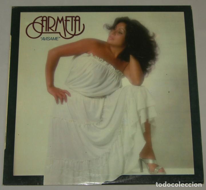Discos de vinil: CARMETA - AVISAME LP 1981 MOVIEPLAY
