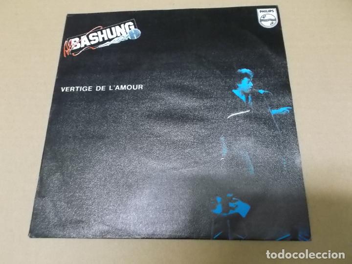 Discos de vinilo: ALAIN BASHUNG (SN) VERTIGE DE L&rsquo;AMOUR A&Ntilde;O 1981 - Foto 1