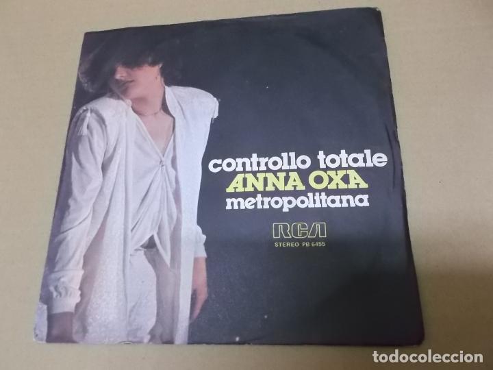 Dischi in vinile: ANNA OXA (SN) CONTROLLO TOTALE A&Ntilde;O 1980 &ndash; EDICION ITALIA