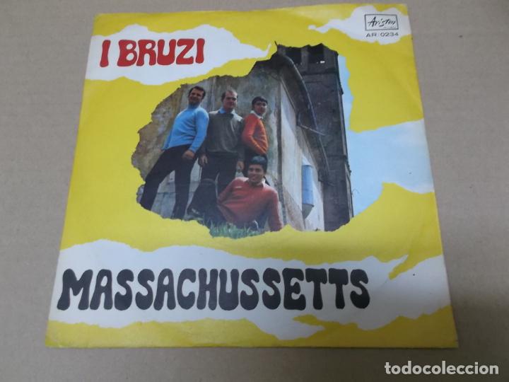 Discos de vinilo: I BRUZI (SN) MASSACHUSSETTS A&Ntilde;O 1968 &ndash; EDICION ITALIA