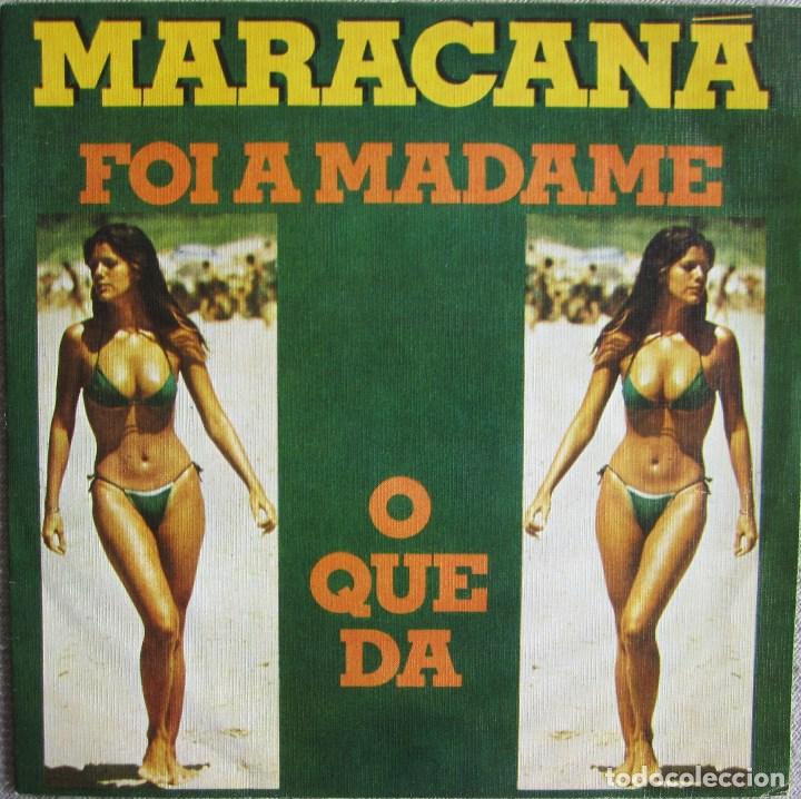 Discos de vinilo: MARACAN&Aacute;: FOI A MADAME / O QUE DA - Foto 1