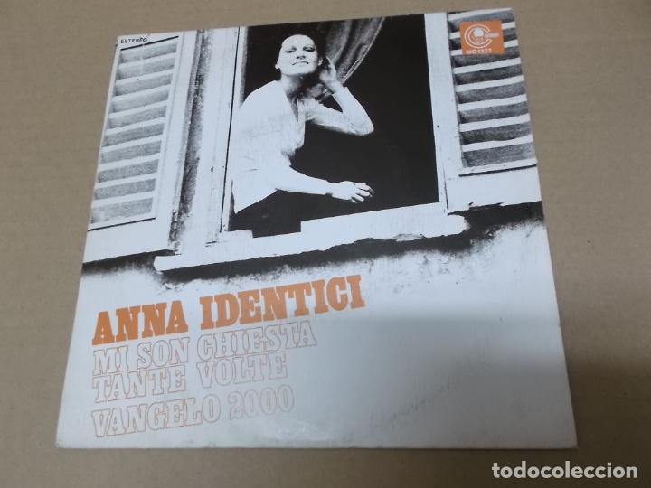 Discos de vinilo: ANNA IDENTICI (SN) MI SON CHIESTA TANTE VOLTE A&Ntilde;O 1979 &ndash; EDICION PROMOCIONAL