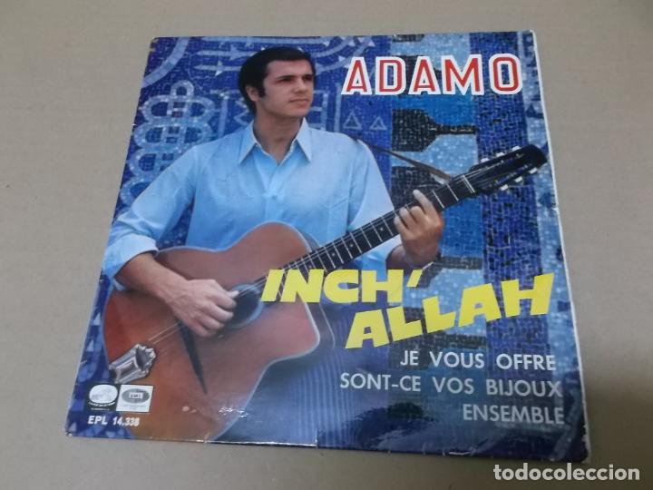 Discos de vinilo: ADAMO (EP) INCH&rsquo;ALLAH A&Ntilde;O 1967 - Foto 1