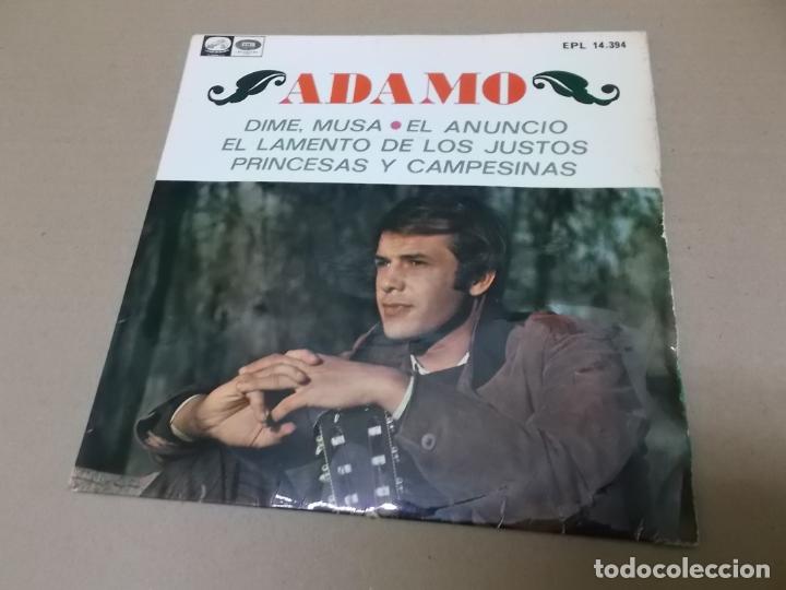 Discos de vinilo: ADAMO (EP) DIME MUSA A&Ntilde;O 1969 - Foto 1