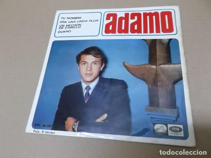 Discos de vinilo: ADAMO (EP) TU NOMBRE A&Ntilde;O 1966 - Foto 1