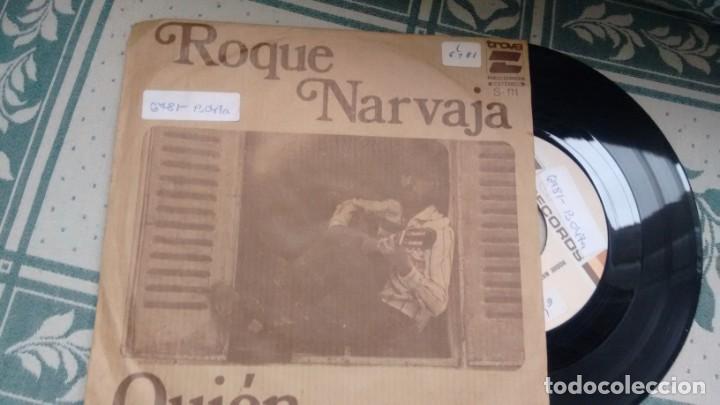 Discos de vinilo: SINGLE (VINILO) DE ROQUE NARVAJA A&Ntilde;OS 70 - Foto 1