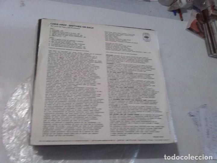 Discos de vinilo: CHRIS HINZE SKETCHES ON BACH - Foto 2