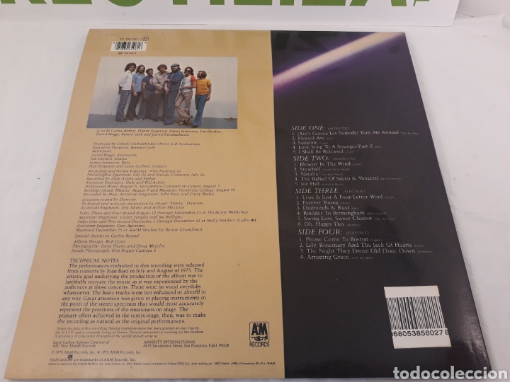 Discos de vinilo: Joan Baez.From Every Stage.Doble Lp.1976. - Foto 3