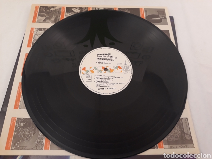 Discos de vinilo: Joan Baez.From Every Stage.Doble Lp.1976. - Foto 4