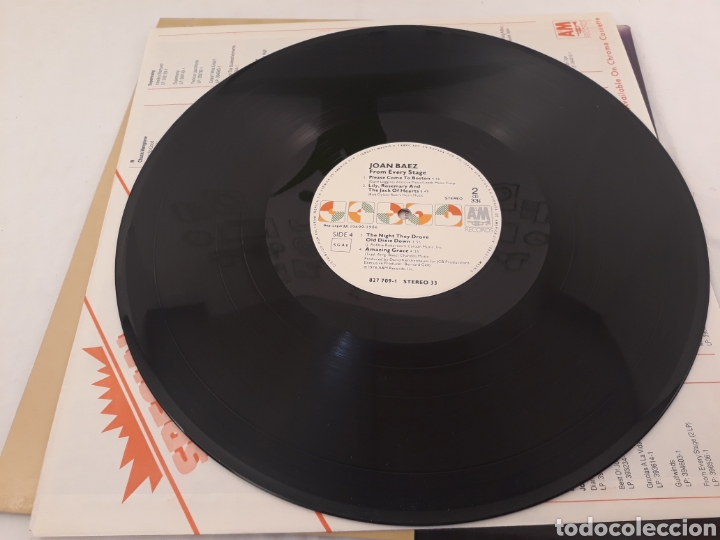 Discos de vinilo: Joan Baez.From Every Stage.Doble Lp.1976. - Foto 7