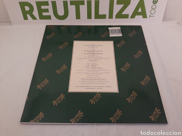 Discos de vinilo: Tu ser&aacute;s mi navidad.Isabel Pantoja. - Foto 2