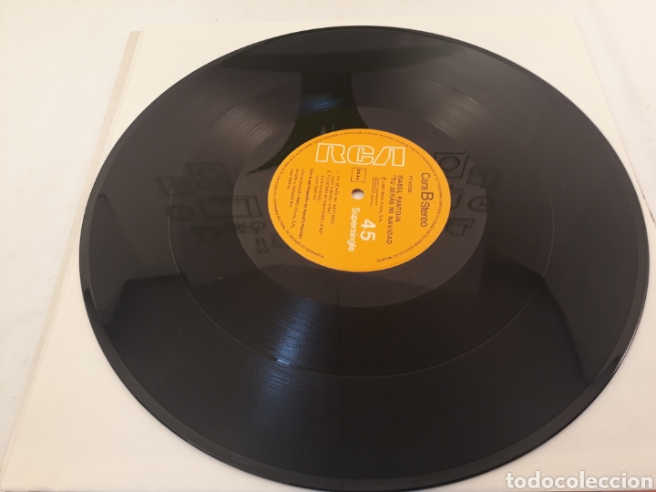 Discos de vinilo: Tu ser&aacute;s mi navidad.Isabel Pantoja. - Foto 4