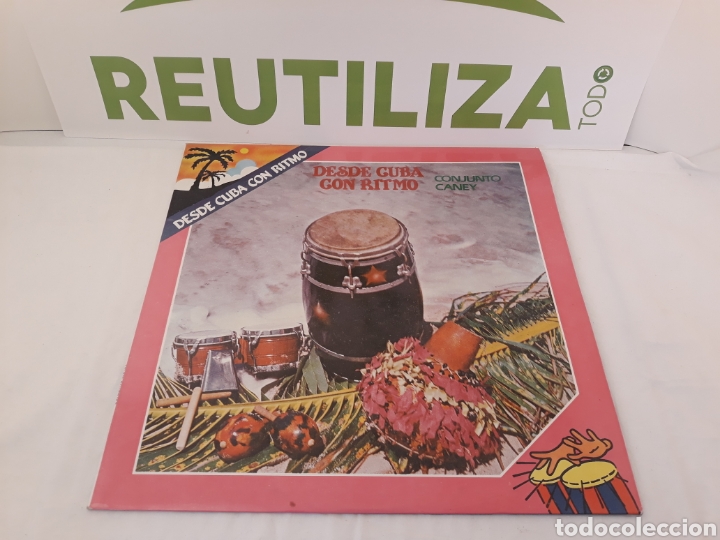 Discos de vinilo: Desde Cuba con ritmo.Conjunto Caney. - Foto 1