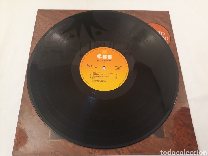Discos de vinilo: Casta.Lole Y Manuel.1984. - Foto 3
