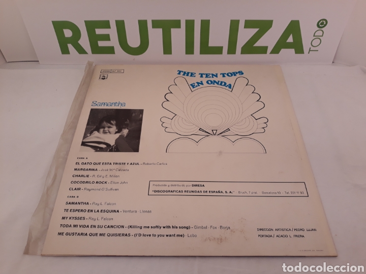 Discos de vinilo: The Ten Tops en Onda.1973. - Foto 2