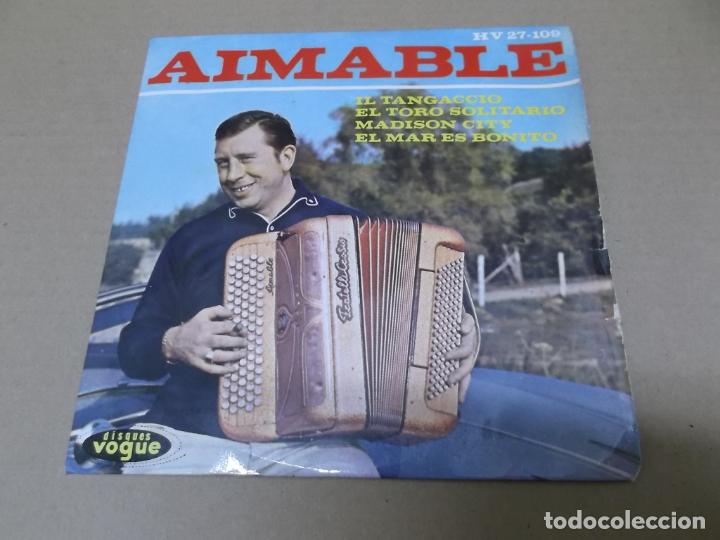 Discos de vinilo: AIMABLE (EP) IL TANGACCIO A&Ntilde;O 1963 - Foto 1
