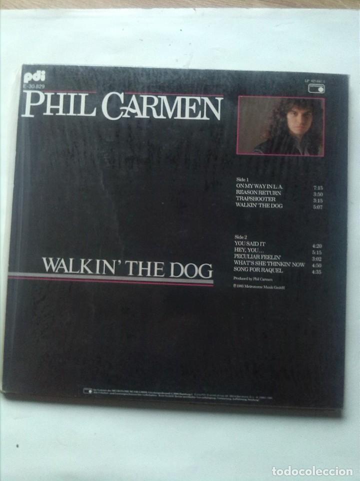 Discos de vinilo: PHIL CARMEN WALKING THE DOG - Foto 2